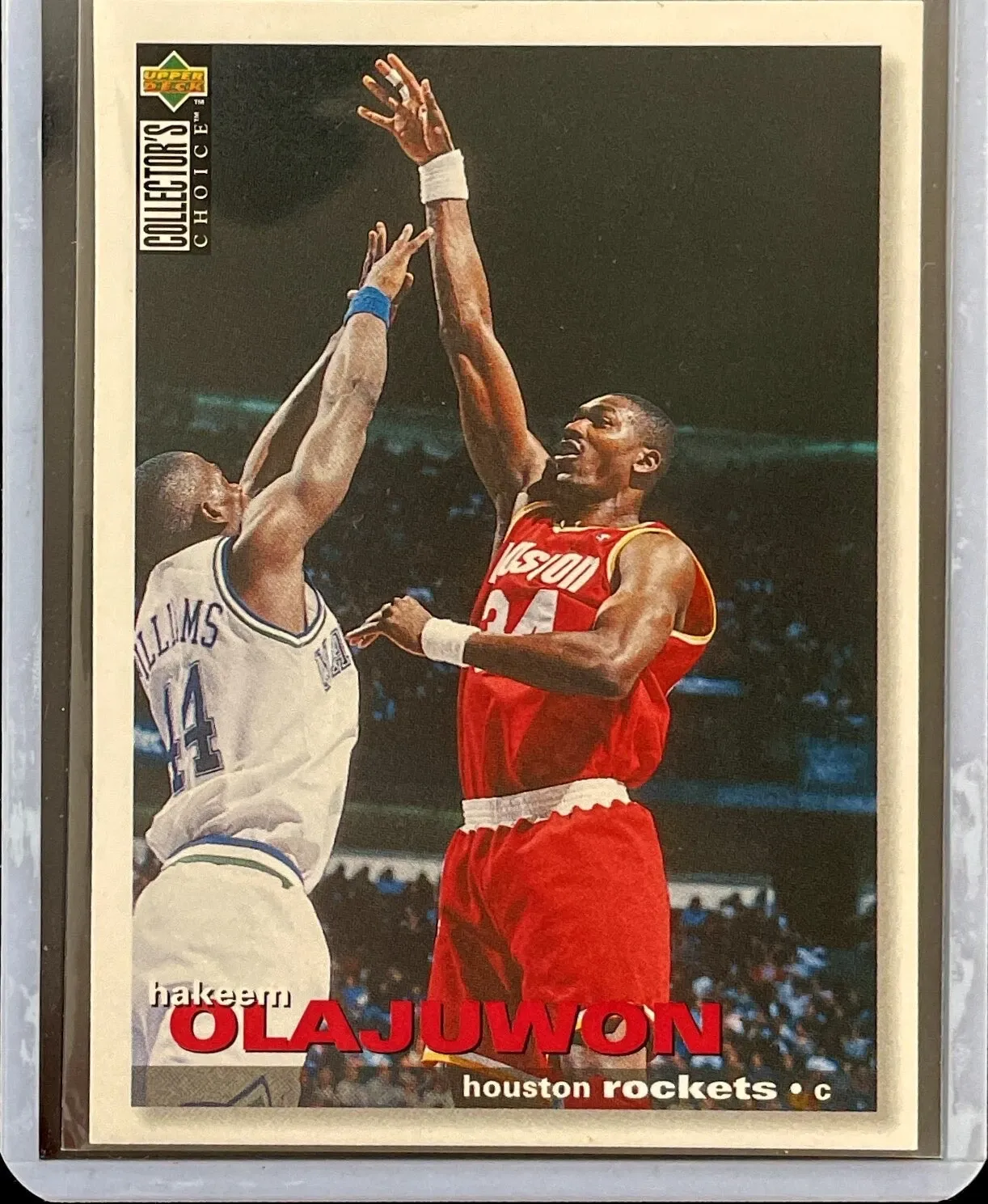 Hakeem Olajuwon - 1995-96 Upper Deck Collector’s Choice #41-