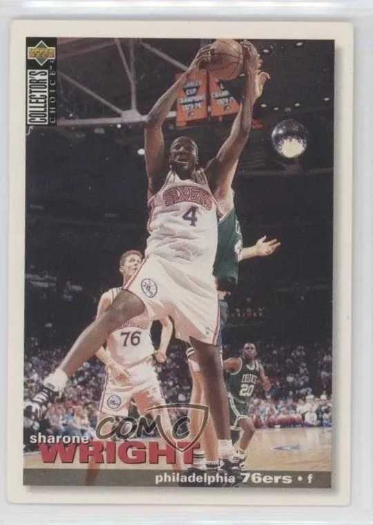 Sharone Wright 1995-96 Upper Deck Collector&#39;s Choice International French II  #73