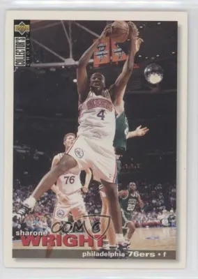 Sharone Wright 1995-96 Upper Deck Collector&#39;s Choice International French II  #73