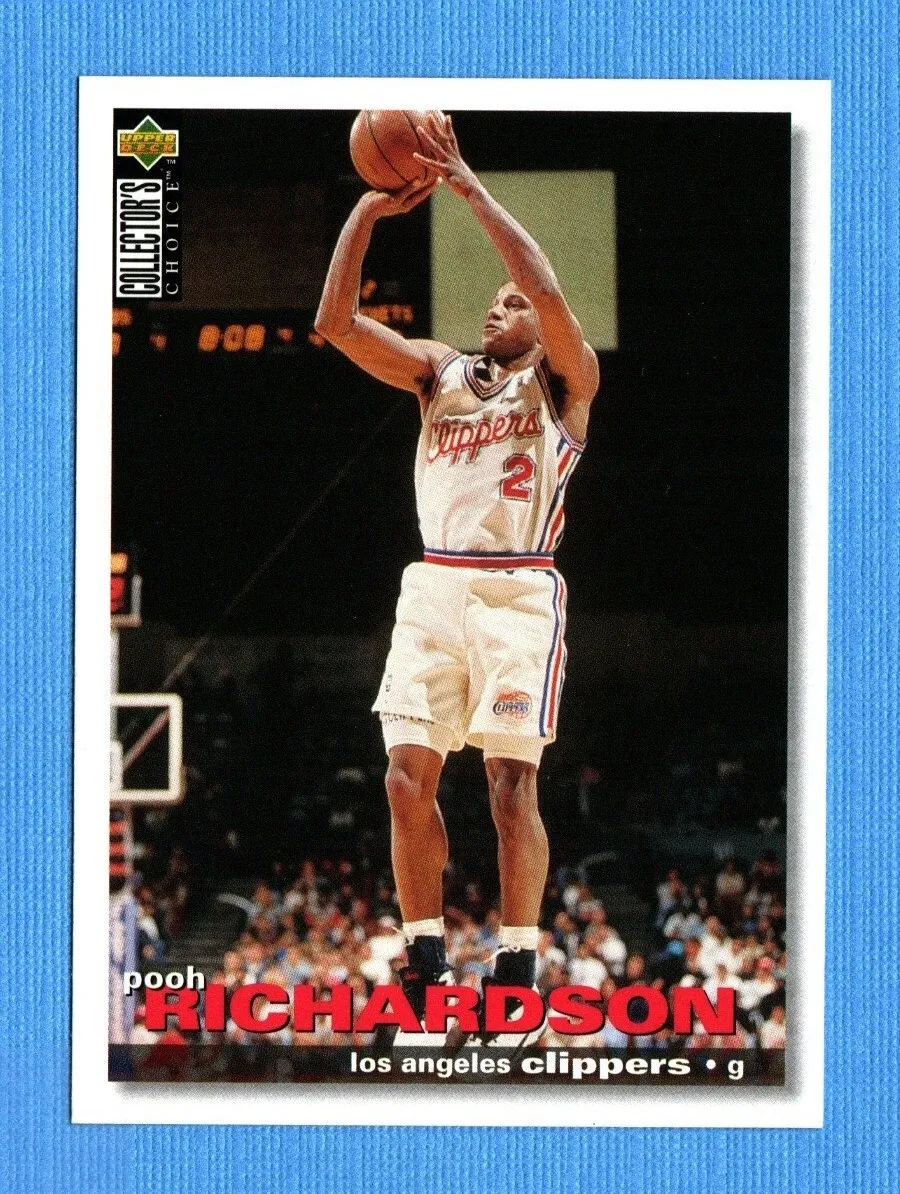 Pooh Richardson 1995-96 Collector&#39;s Choice International Series 2 #49