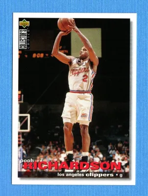 Pooh Richardson 1995-96 Collector&#39;s Choice International Series 2 #49