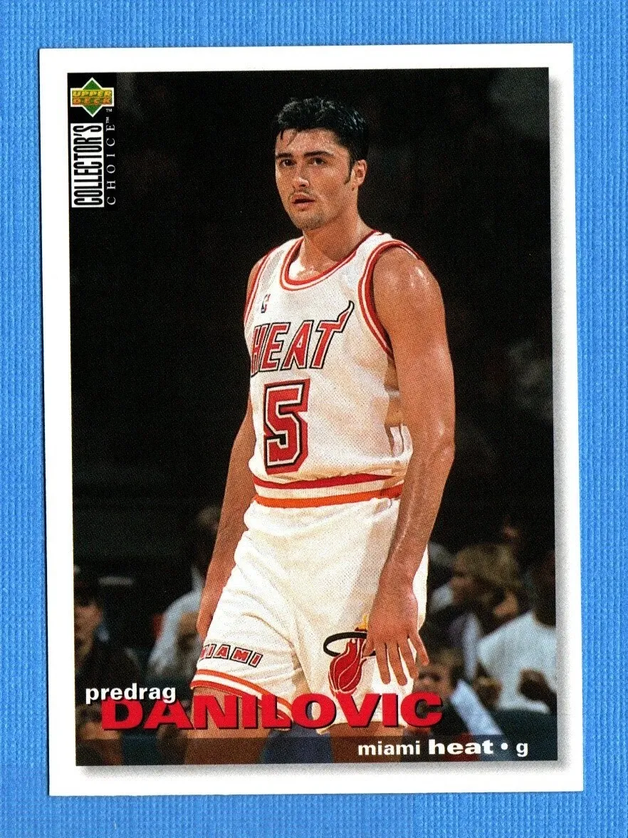Predrag Danilovic Collector&#39;s Choice International Series 2 #54  Heat 1995-96