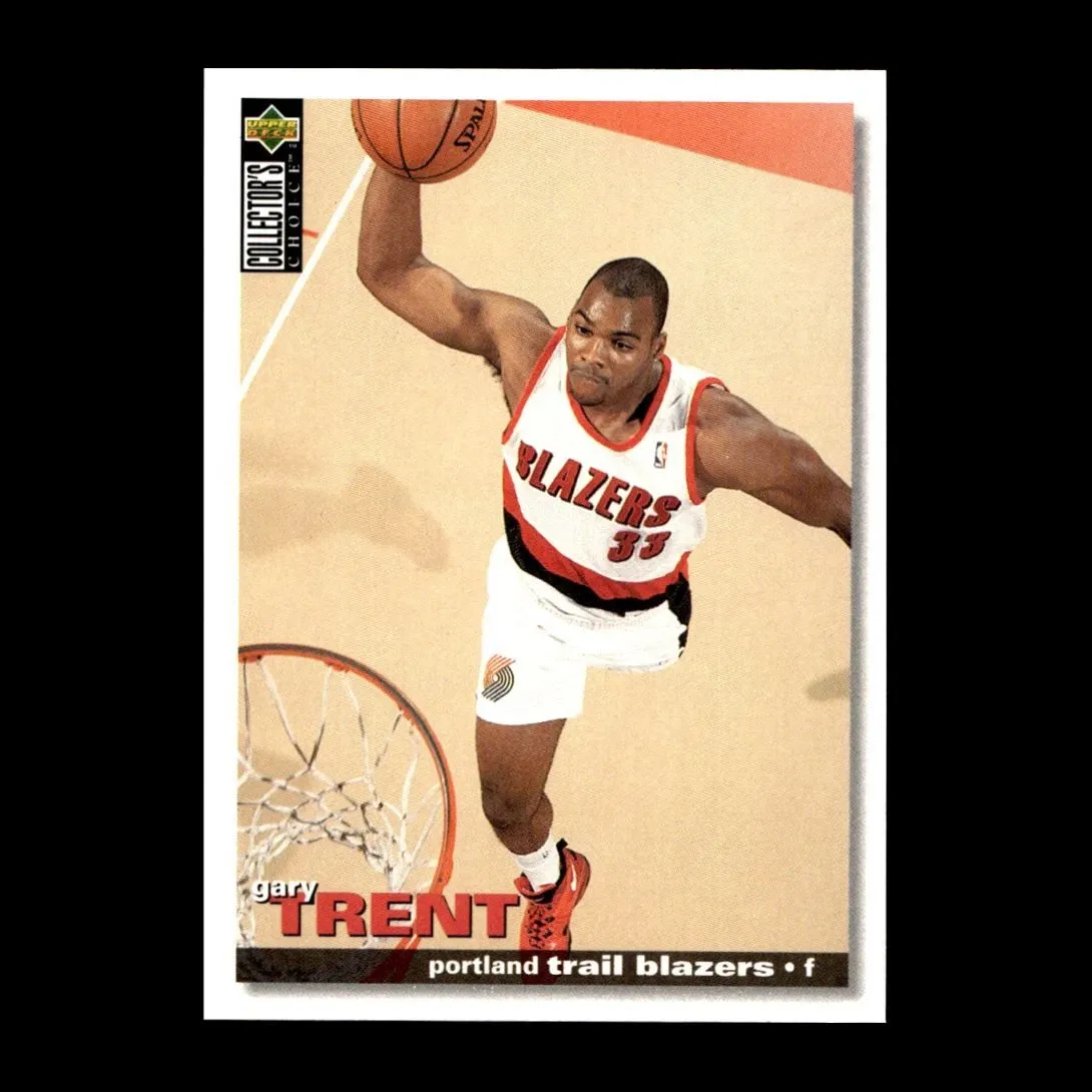 Gary Trent 1996-97 novato Portland Trail Blazers #83 R328C 24-