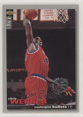 Chris Webber 1995-96 Upper Deck Collector&#39;s Choice - [Base] - Player&#39;s Club #294 -