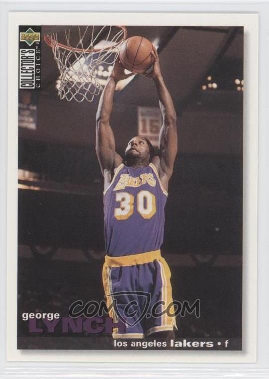 George Lynch 1995-96 Upper Deck Collector&#39;s Choice International Japanese - [Base] #261 -