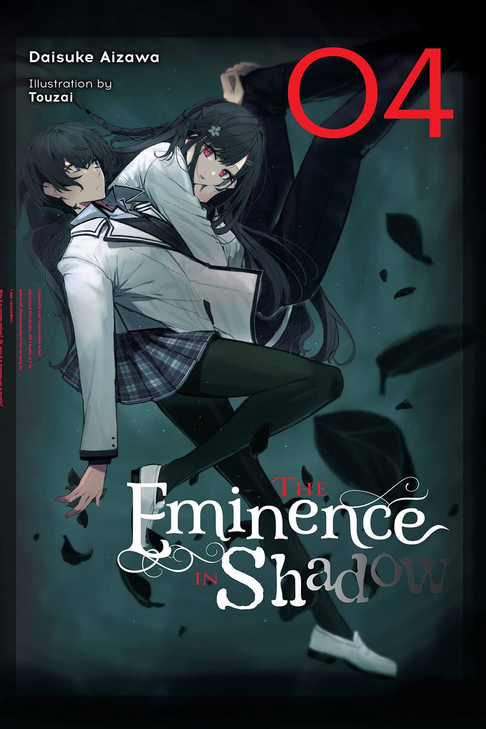 BAF1 The Eminence in Shadow Novela Volumen 4 Tapa Dura Ingles