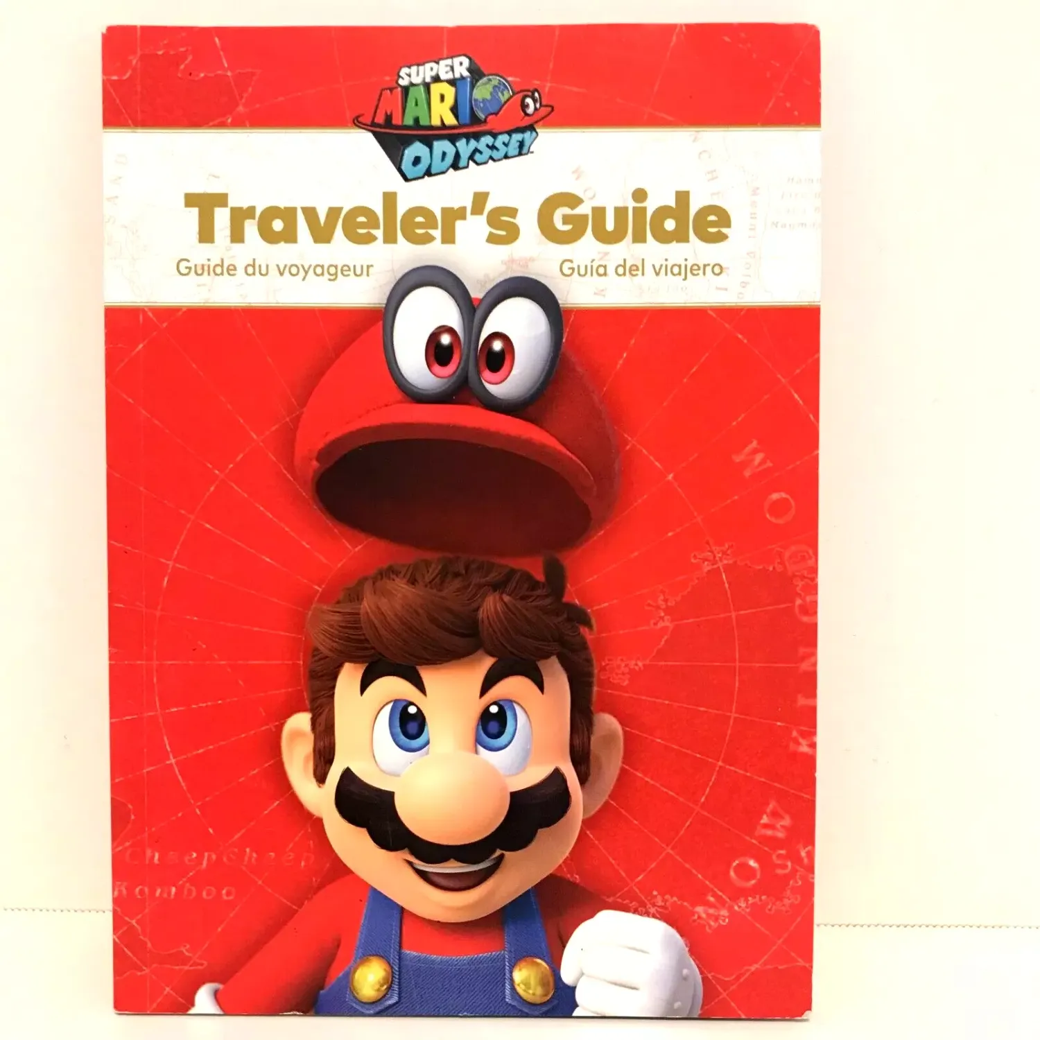 BAF1 Super Mario Odyssey Traveler Guide Libro