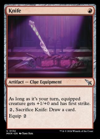Knife 0134 Murders at Karlov Manor Singles (Español)