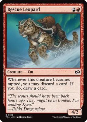 Rescue Leopard - 0116 Tarkir: Dragonstorm Singles