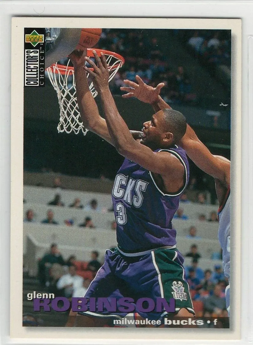 Glen n Robinson 1995-96 Upper Deck Basketball #56 Bucks
