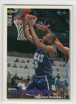 Glen n Robinson 1995-96 Upper Deck Basketball #56 Bucks