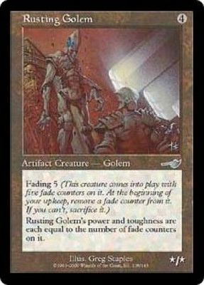 Rusting Golem Nemesis Singles