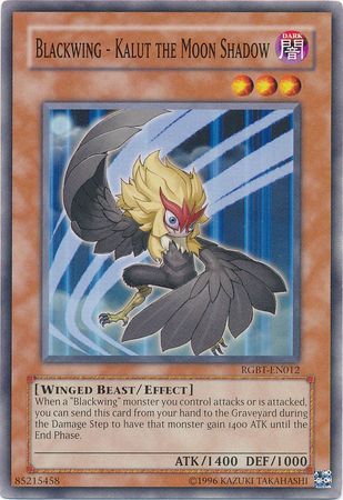 Blackwing - Kalut The Moon Shadow - RGBT-EN012 - Common Unlimited Raging Battles [RGBT] Unlimited Singles