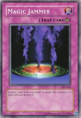 Magic Jammer - SYE-043 - Common Unlimited Starter Deck: Yugi Evolution [SYE] Unlimited Singles
