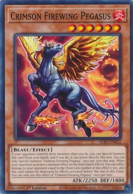 Crimson Firewing Pegasus - Alliance Insight (ALIN) Alliance Insight
