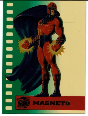 SJ X MEN FLEER ULTRA 95 SUSPENDED ANIMATION CARD 6 OF 10 MAGNETO