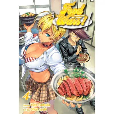 BAF1 Food Wars Manga Volumen 4 Espanol Panini
