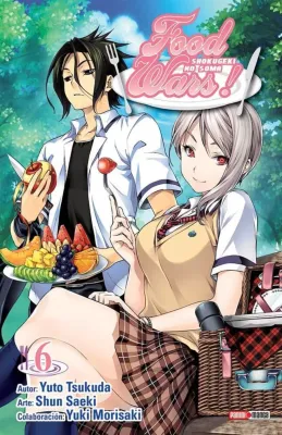 BAF1 Food Wars Manga Volumen 6 Espanol Panini
