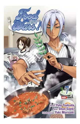 BAF1 Food Wars Manga Volumen 7 Espanol Panini