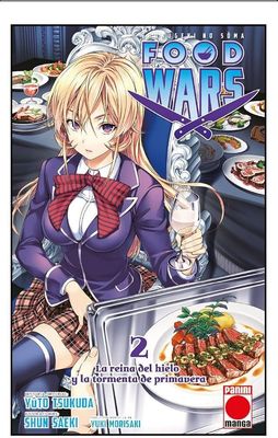 BAF1 Food Wars Manga Volumen 2 Espanol Panini