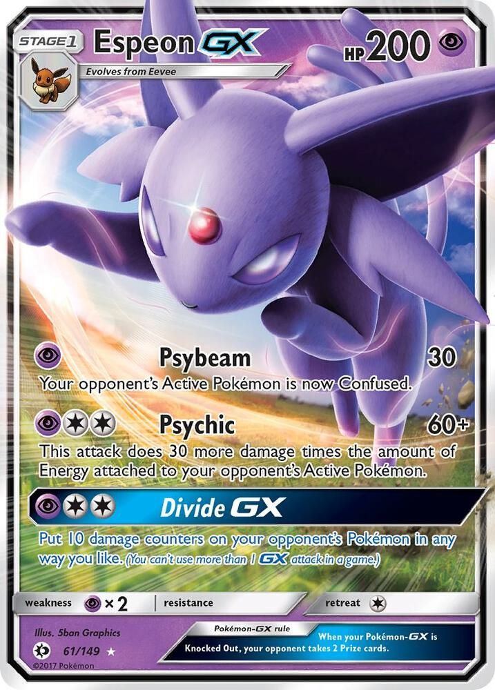 SJ Espeon GX - SM Base Set (SM01) SM Base Set