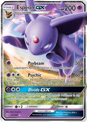 SJ Espeon GX - SM Base Set (SM01) SM Base Set
