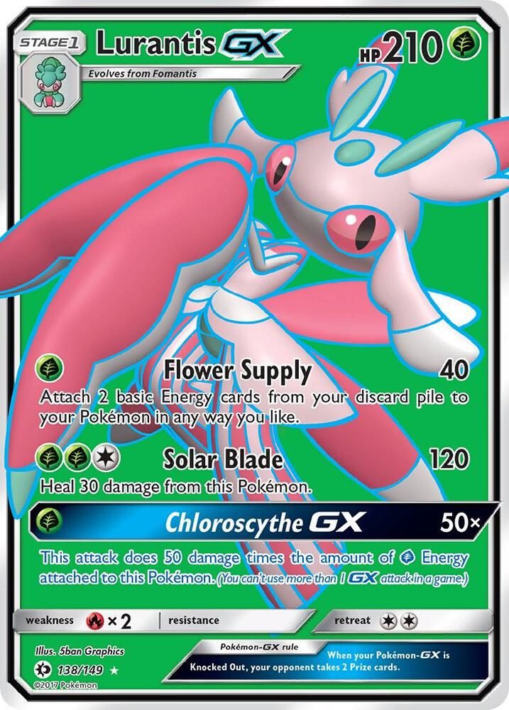 SJ Lurantis GX (Full Art) - SM Base Set (SM01) SM Base Set
