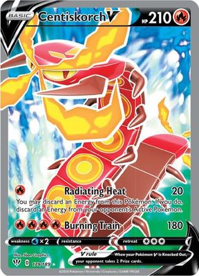 SJ Centiskorch V (Full Art) - SWSH03: Darkness Ablaze (SWSH03) SWSH03: Darkness Ablaze