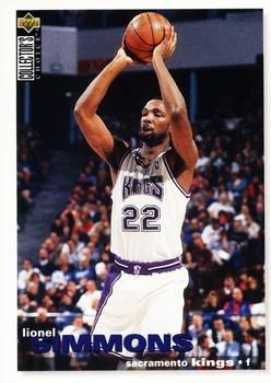 Lionel Simmons #86 - Sacramento Kings, upper deck