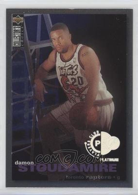 Damon Stoudamire 1995-96 Upper Deck - Platinum Player&#39;s Club #98 -