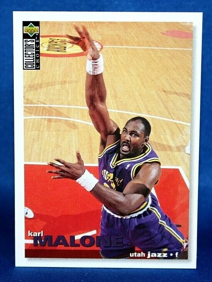 Karl Malone 1995-96 Upper Deck Collector&#39;s ChoiceUtah Jazz #101