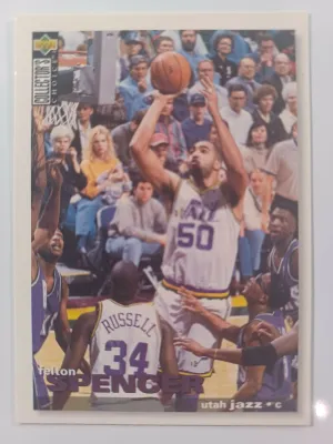 Felton Spencer-1995 Upper Deck Collector&#39;s Choice baloncesto #100