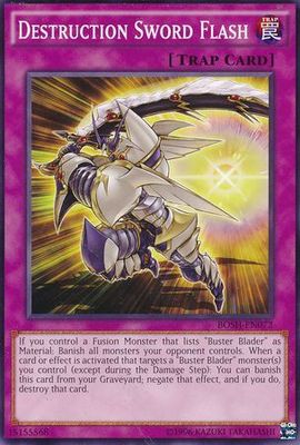 Destruction Sword Flash - BOSH-EN072 - Common Unlimited Breakers of Shadow Unlimited Singles