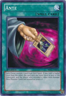 Ante - BP01-EN074 - Common 1st Edition Battle Pack: Epic Dawn 1st Edition Singles