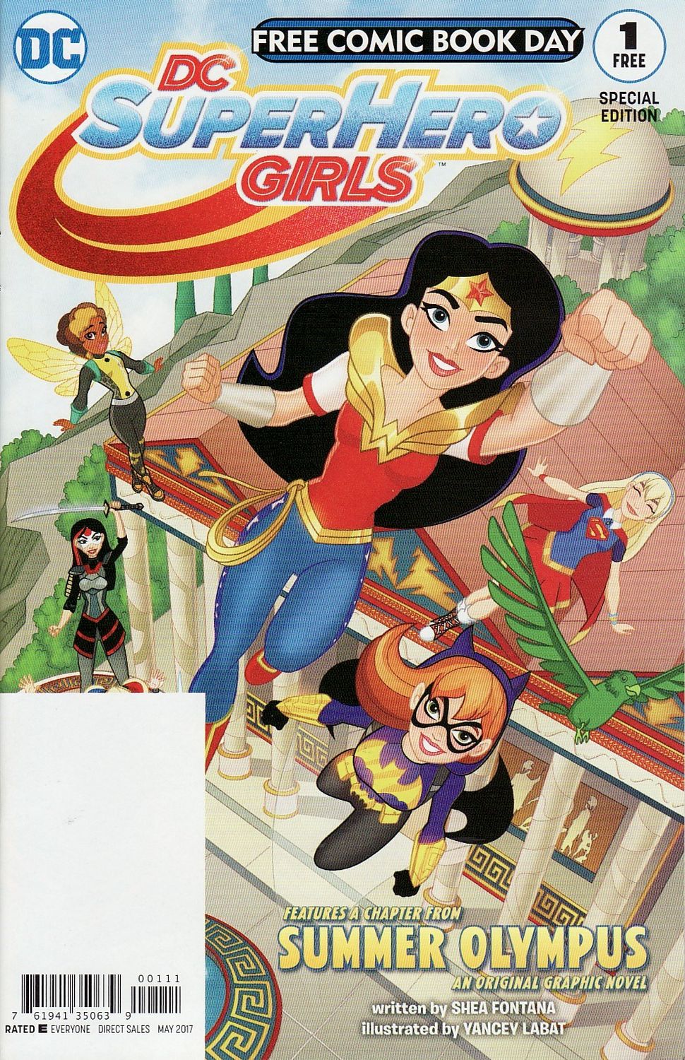 BAF1 DC Super Hero Girls Free Comic Book Day Ingles