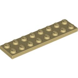 PIEZA LEGO BEIGE PLATE 2X8	SPACE SHUTTLE