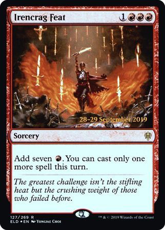 Irencrag Feat 127/269 - ELD Pre-Release Foil Promo Magic: The Gathering Promo Cards (Español)