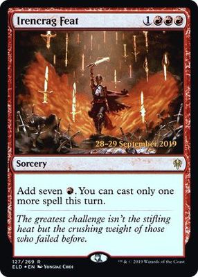 Irencrag Feat 127/269 - ELD Pre-Release Foil Promo Magic: The Gathering Promo Cards (Español)