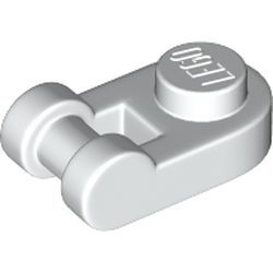 PIEZA LEGO BLANCA PLATE 1X1 ROUND W/ 3.2 SHAFT SPACE SHUTTLE