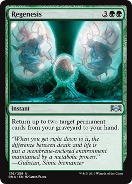 Regenesis 136/259 Ravnica Allegiance Singles