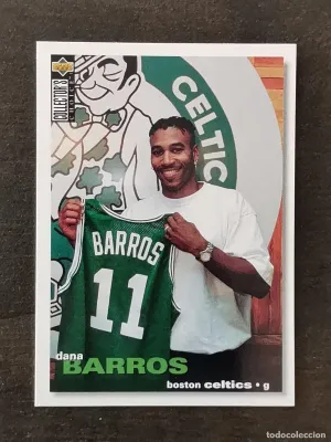 Dana Barros Upper Deck Collector&#39;s Choice 1995/96 #8  Boston Celtics NBA Card