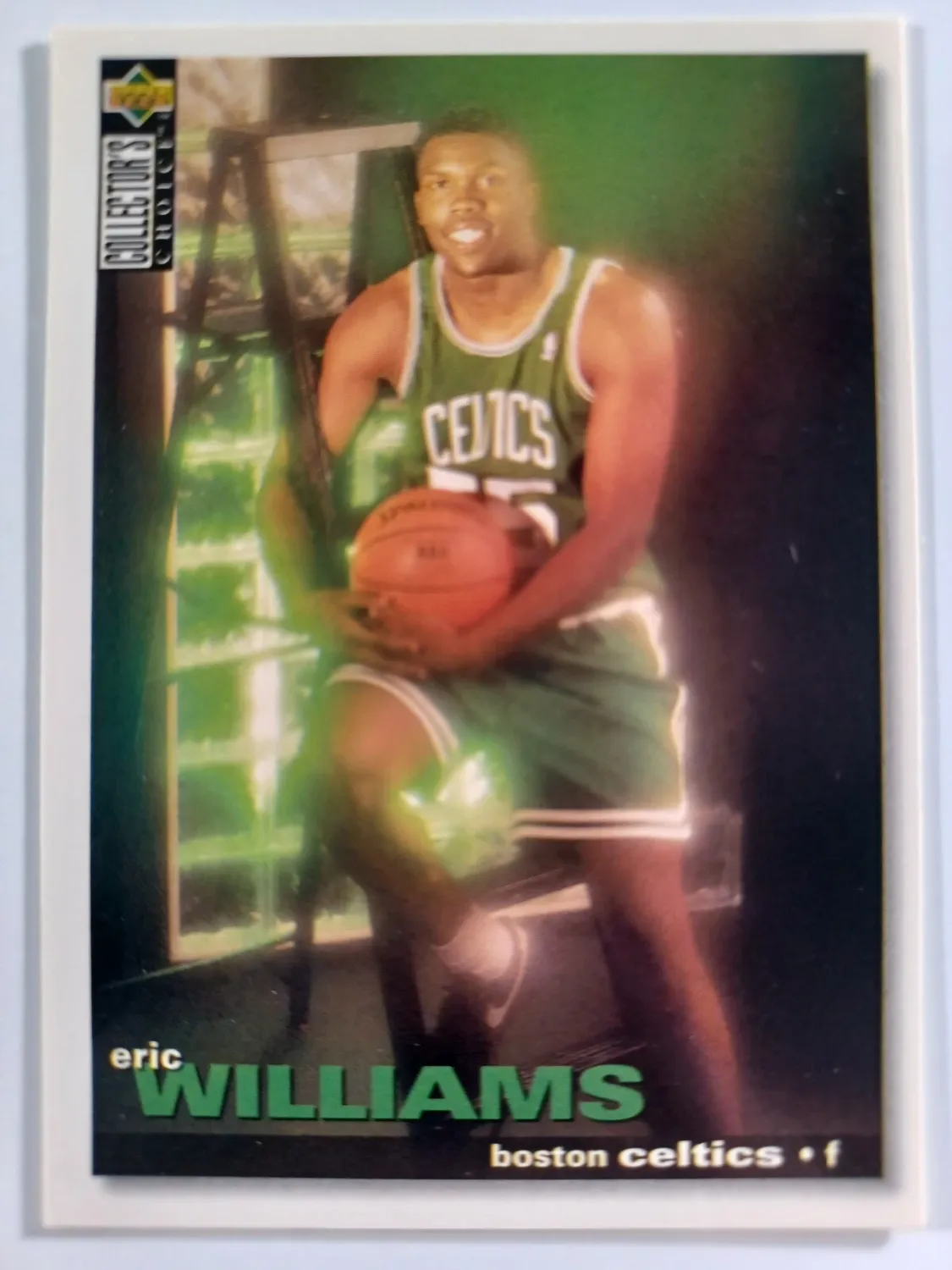 Eric Williams 1995 Upper Deck Collector&#39;s Choice baloncesto 9-