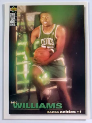 Eric Williams 1995 Upper Deck Collector&#39;s Choice baloncesto 9-