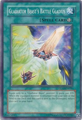 Gladiator Beast&#39;s Battle Gladius - GLAS-EN056 - Common Unlimited Gladiator&#39;s Assault [GLAS] Unlimited Singles