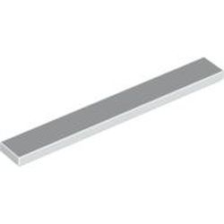 PIEZA LEGO BLANCA FLAT TILE 1X8 SPACE SHUTTLE