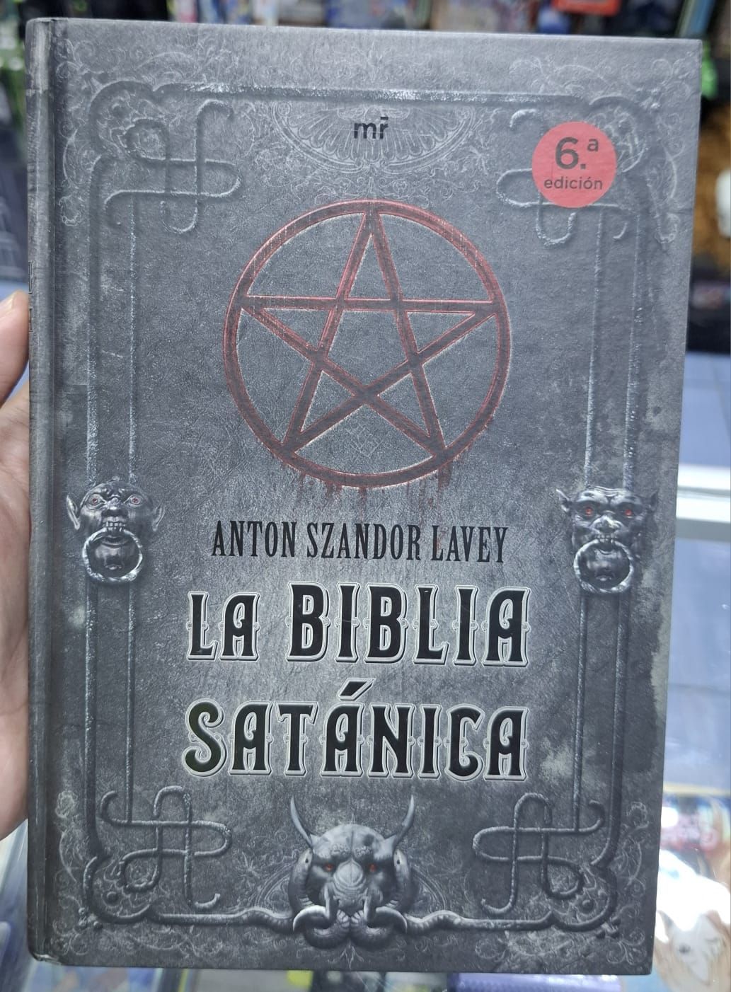 SJ La Biblia Satanica Libro Tapa Dura Espanol Aston Szandor