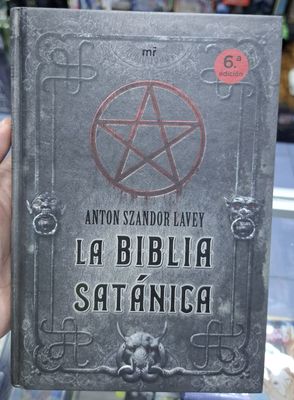 SJ La Biblia Satanica Libro Tapa Dura Espanol Aston Szandor