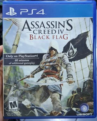 SJ Assassins Creed IV Black Flag Playstation 4 Usado Completo