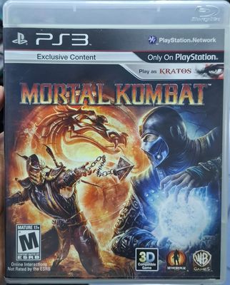 SJ Mortal Kombat Playstation 3 Usado Completo