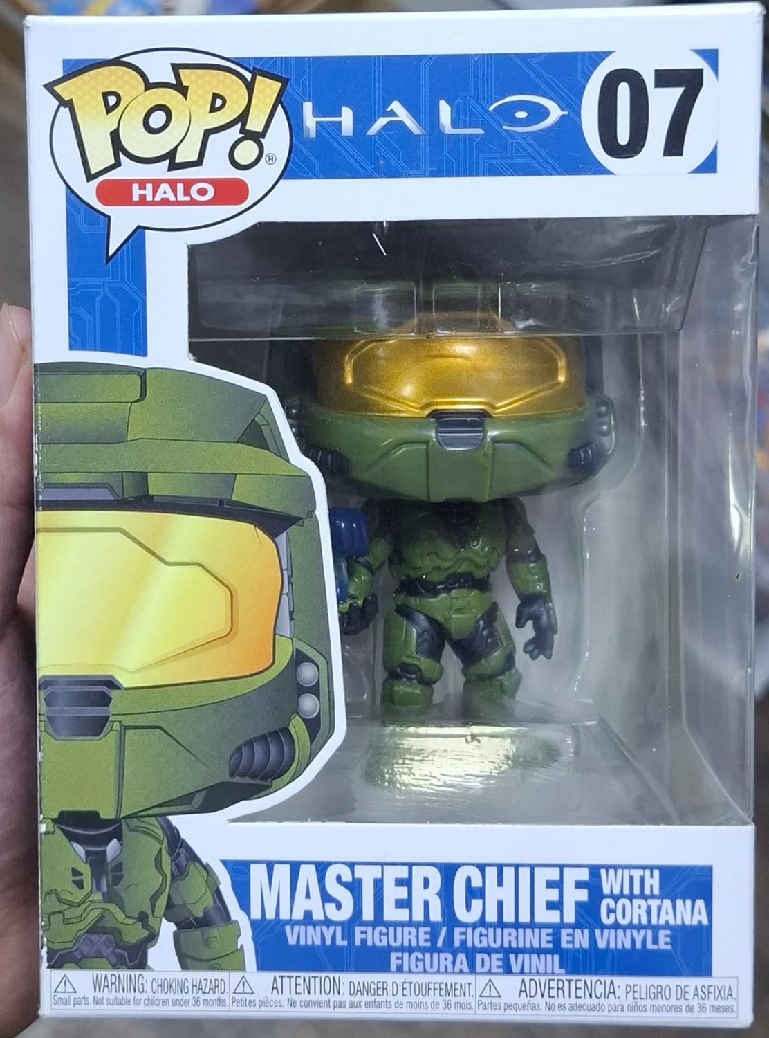 SJ Master Chief Figura With Cortana Funko Pop Halo Figura
